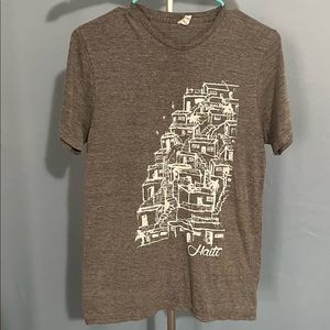 AllAde Cool Graphic Design Haiti T-Shirt. Size Small.
